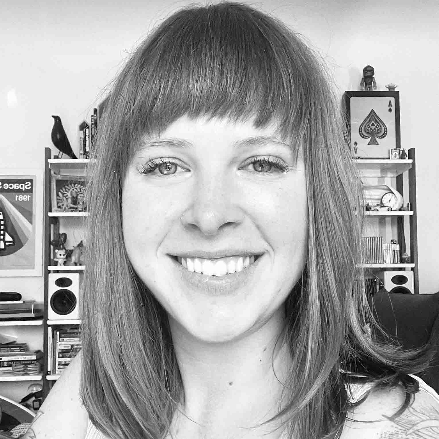 Headshot of Cara Schaeffer, Associate Director of Talent Experience at Hook.